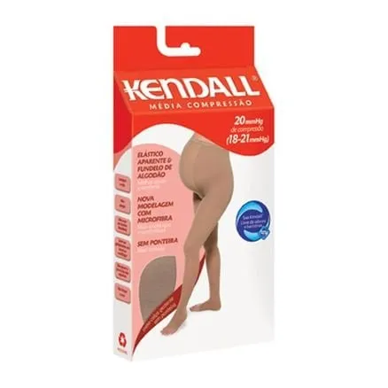 Meia-Calça Gestante Kendall 18 - 21mmhg G, Ponteira Fechada, Mel