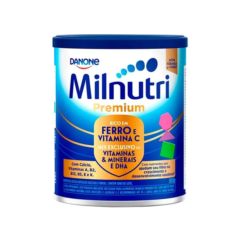 Milnutri Composto Lácteo Danone 800g