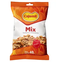 Mix de Castanhas Apimentado Cajumil 40g