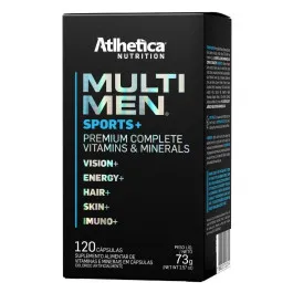 MultiMen Sports+ - 120 Capsulas - Atlhetica Nutrition