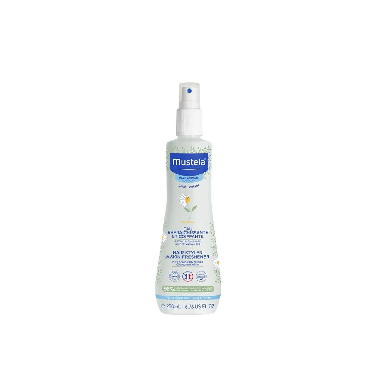 Mustela Bebê Água de Limpeza S/álcool 200ml Brasil