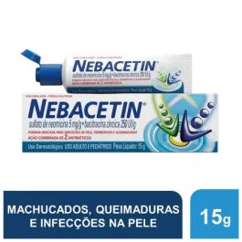 Nebacetin Pomada com 15g