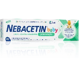 Nebacetin Baby Creme Prevenção de Assaduras 60g