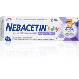 Nebacetin Baby Creme Regeneração 30g
