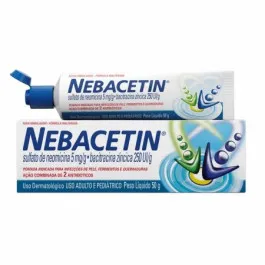 Nebacetin Pomada com 50g