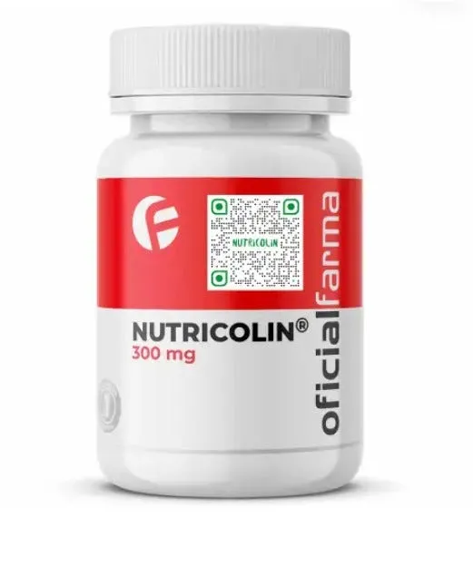 Nutricolin ® 300mg 30 Cápsula com Selo de Autenticidade