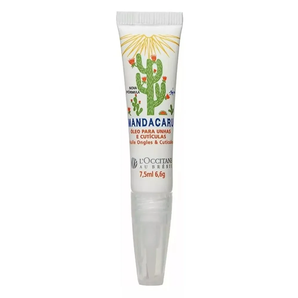 Óleo para Unhas e Cutículas Mandacaru 7,5mlNa Caatinga, uma região particularmente árida do Nordeste brasileiro, vive um símbolo de força e esperança: o Mandacaru - um cacto com flores gigantes de fragrância aveludada.Graças à sua surpreendente capacidade