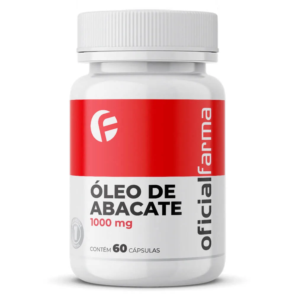 Óleo de Abacate 1000mg 60 Cápsulas
