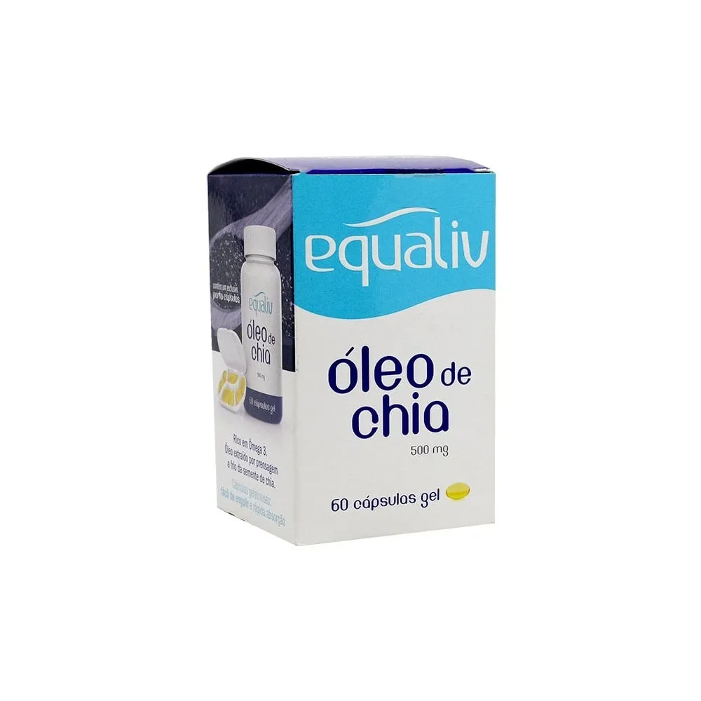 Óleo de Chia Equaliv 60 Cápsulas