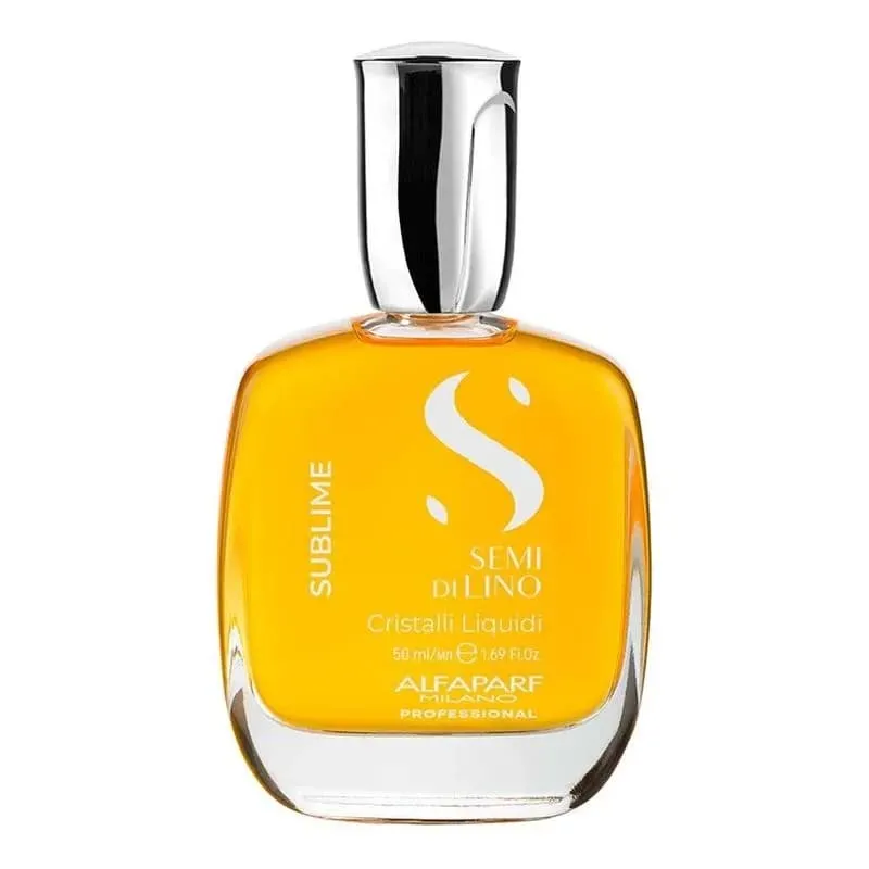 Óleo Capilar Semi Di Lino Sublime Cristalli Liquid Alfaparf Milano 50ml