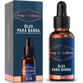Óleo para Barba - King.C.Gillette - 30ml