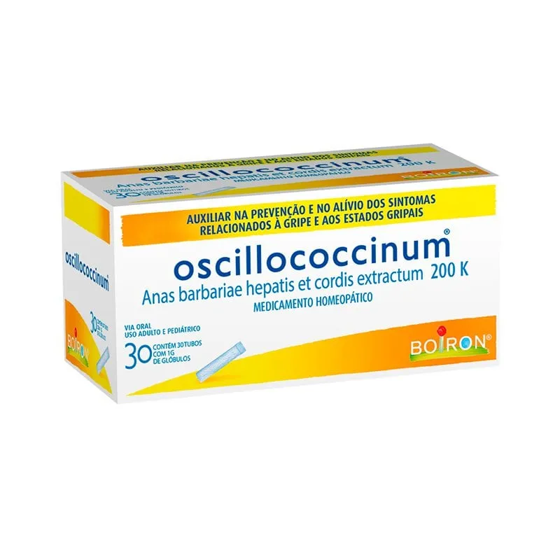 Oscillococcinum 30 Tubos c/ 1g de Glóbulos