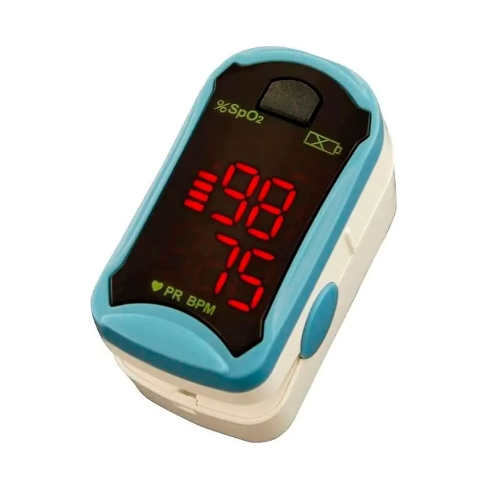 Oxímetro Digital de Pulso Portátil de Dedo Led G-Tech