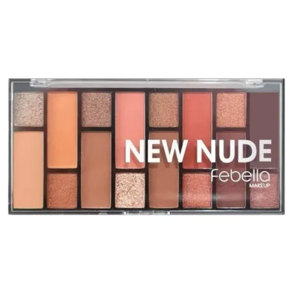 Paleta de Sombras New Nude Febella PS030340