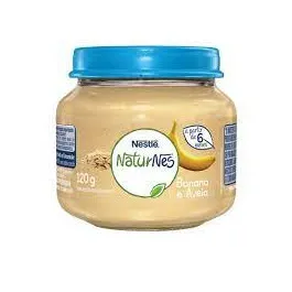 Papinha Infantil Nestlé Naturnes - Sabor Banana com Aveia 120g