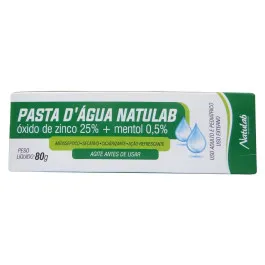 Pasta D'água - Natulab 25% + 0,5% - Pasta com 80g