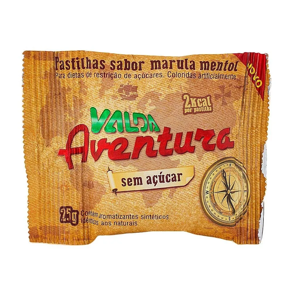 Pastilha Valda Aventura 25g