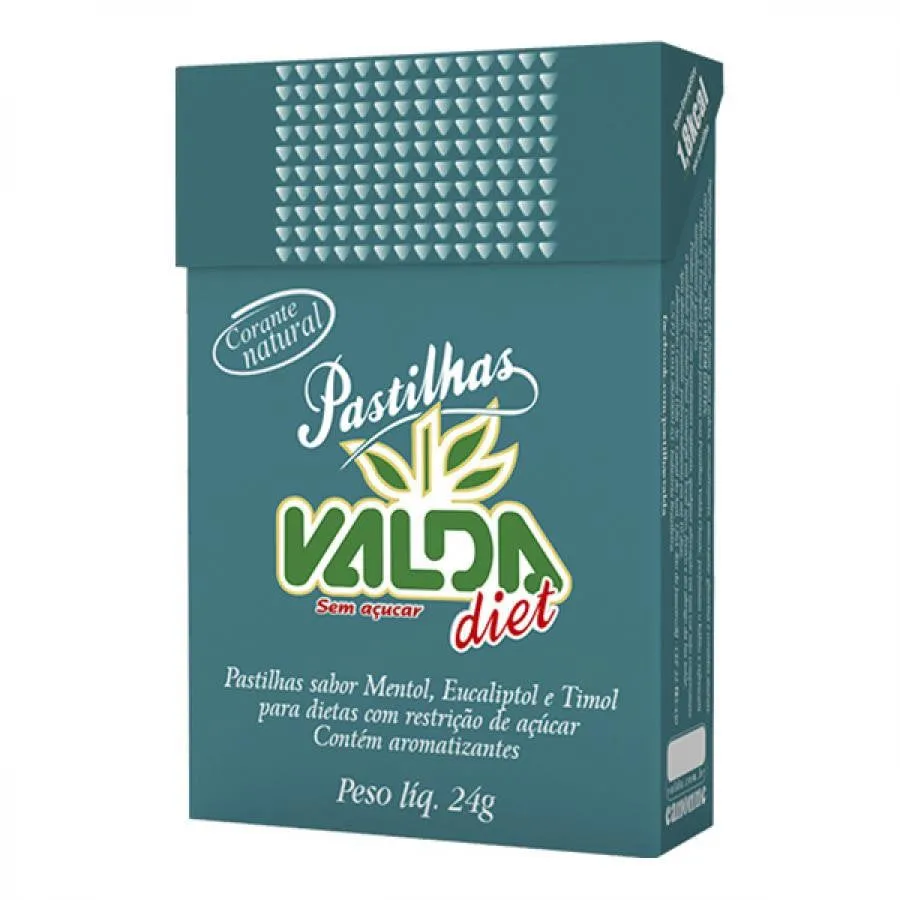 Pastilha Valda Diet Flip-top 24g