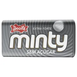 Pastilha Docile Minty Extra Sem Açucar 21G