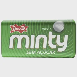Pastilha Minty Menta Sem Açúcar 21g