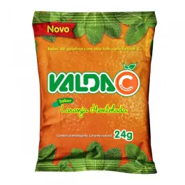 Pastilhas Valda C - Sabor Laranja Mentolada 24g