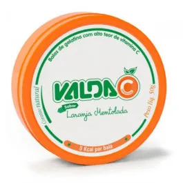 Pastilhas Valda C - Sabor Laranja Mentolada 50g