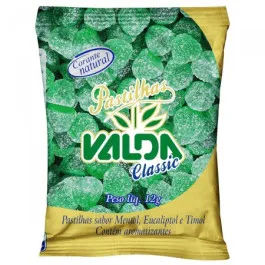 Pastilhas Valda Classic - Sabor Menta 12g