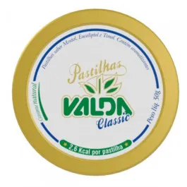 Pastilhas Valda Classic - Sabor Menta 50g