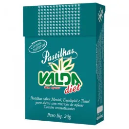Pastilha Valda Diet com 24g