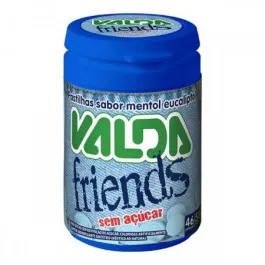 Pastilha Valda Friends - Sabor Mentol - Sem Açúcar 50g