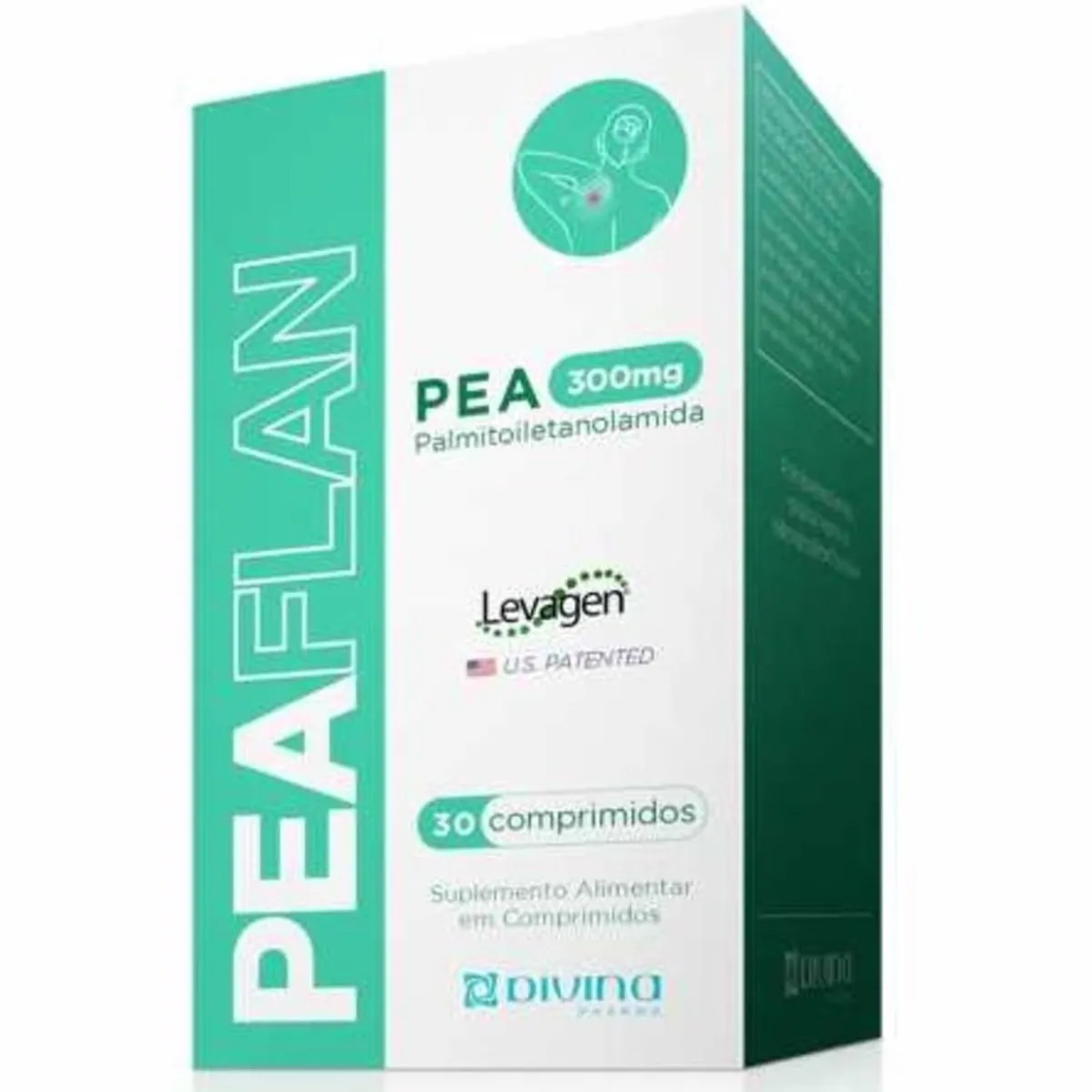 PEAFLAN 300mg – 30 Comprimidos Anti-inflamatório e analgésico natural
