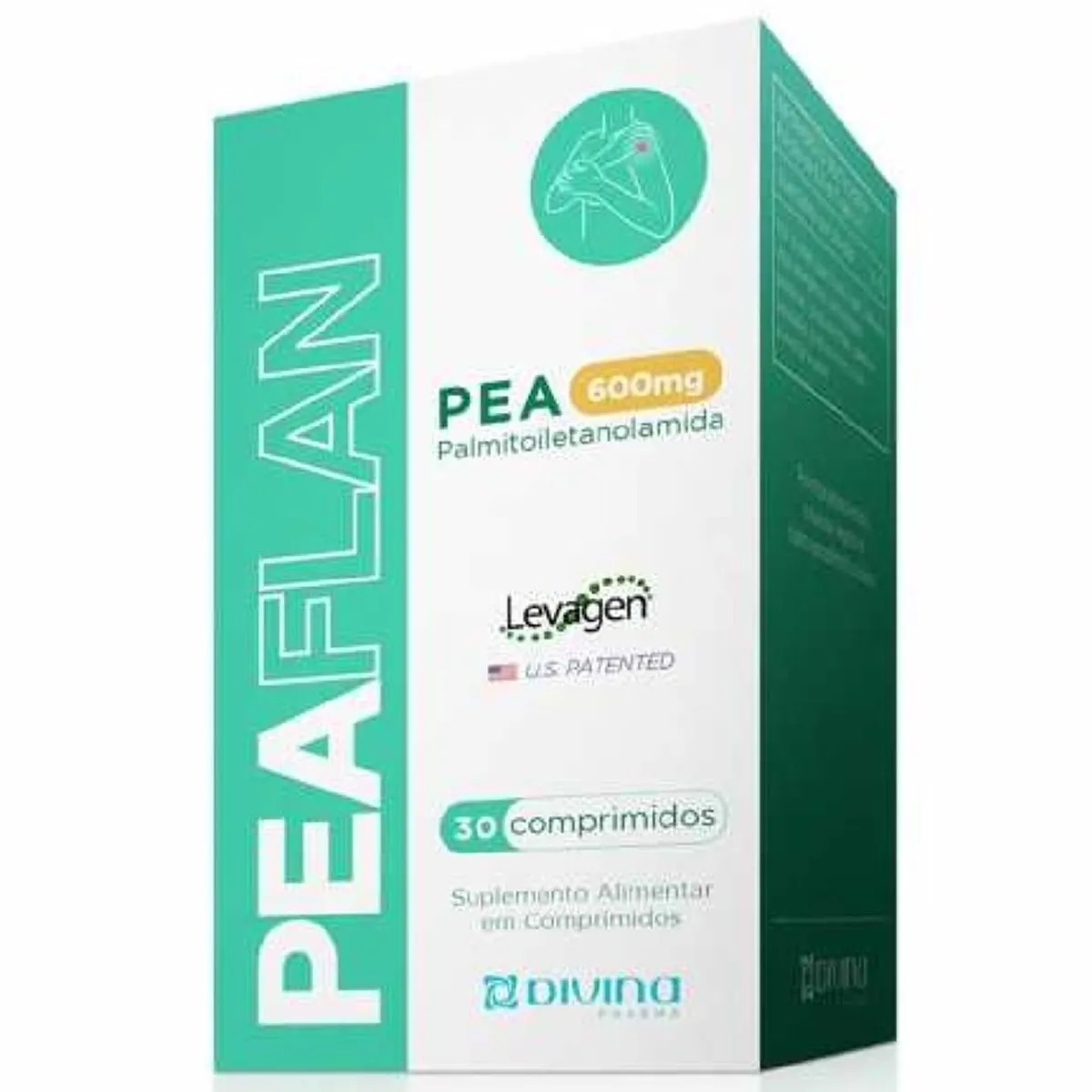 PEAFLAN 600mg – 30 Comprimidos Anti-inflamatório e analgésico natural