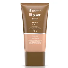 Protetor Solar Facial Episol Color Tom 2 Claro FPS70 40ml
