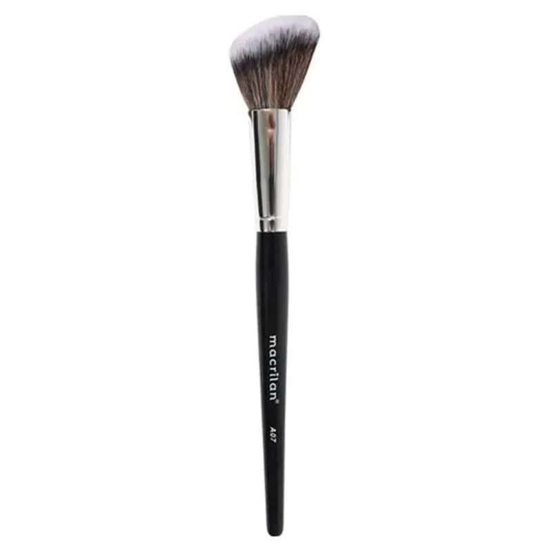 Pincel Profissional Angular para Blush Macrilan A07