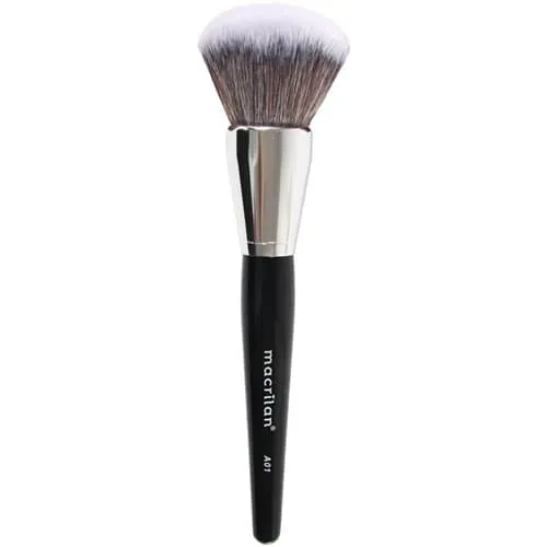 Pincel Profissional Grande para Pó Macrilan A01