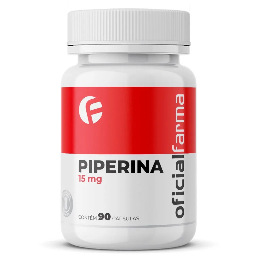Piperina 15mg 90 Cápsulas