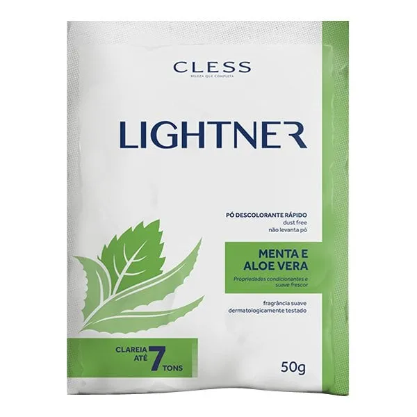 Pó Descolorante Lightner Menta e Aloe Vera 50g