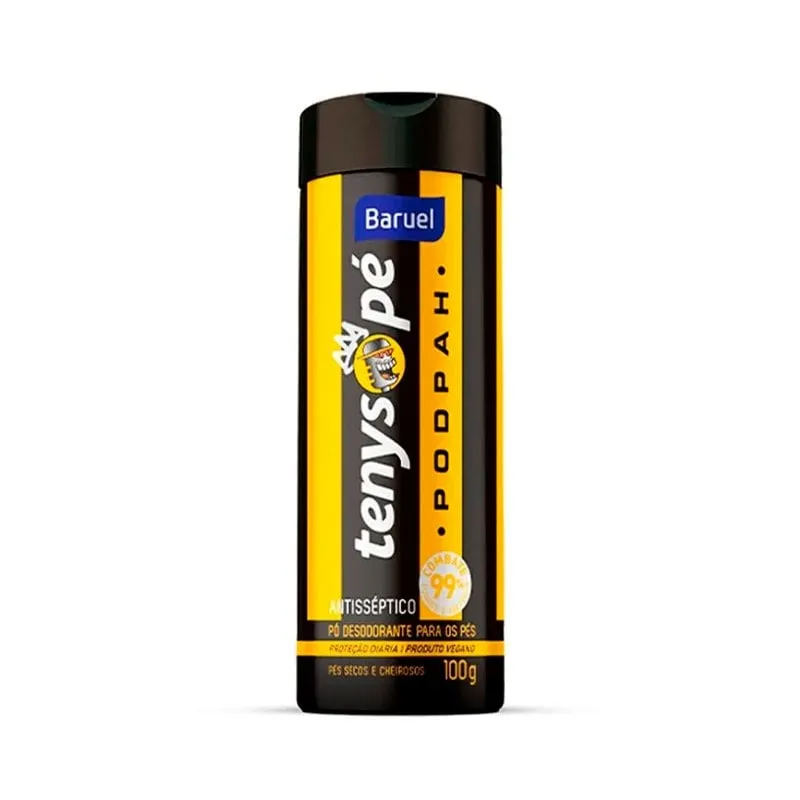 Pó Desodorante Pés Baruel Tenys Pé Podpah 100g