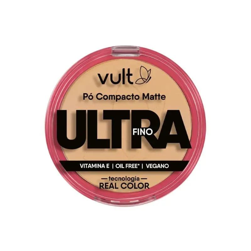Pó Compacto Matte Ultrafino V430 Vult 9g