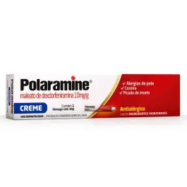Polaramine 10mg/g - Creme com 30g