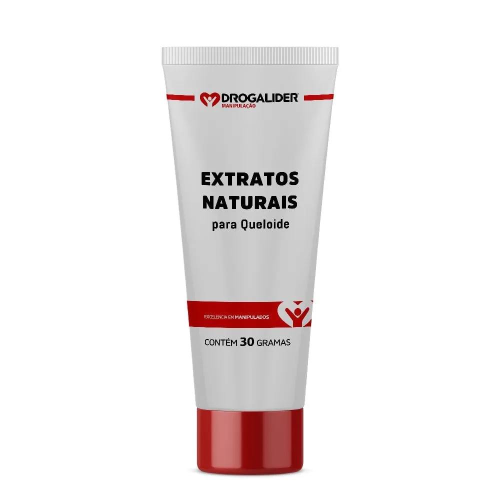 Pomada para Quelóide com Extratos Naturais 30g