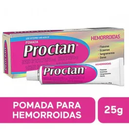 Proctan Pomada 25g + 6 Aplicadores