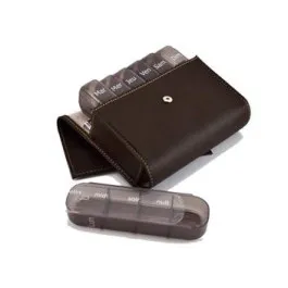 Porta Comprimidos Pilbox Liberty V3 Chocolate