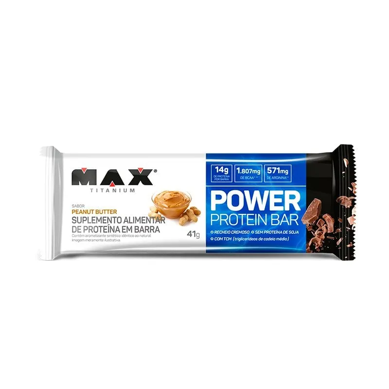 Power Protein Bar Manteiga de Amendoim 41g