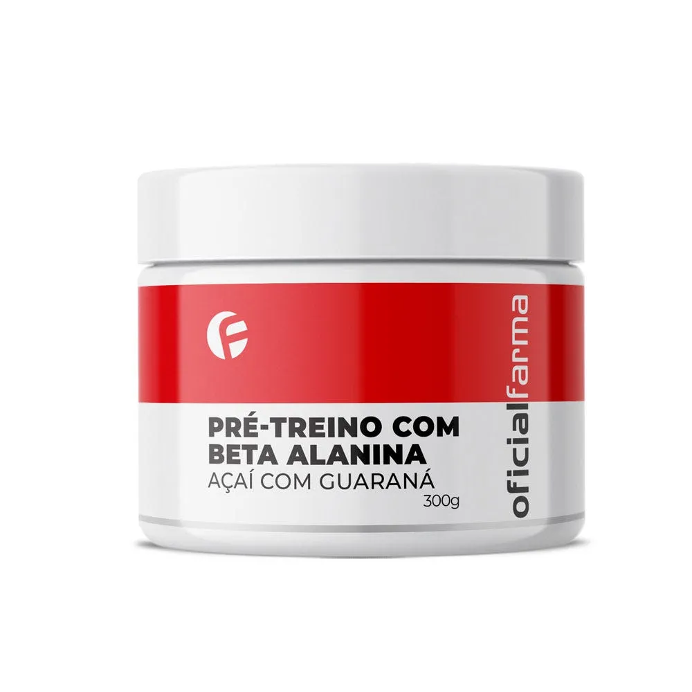 Pré-treino Com Beta Alanina (Açaí com Guaraná) 300g