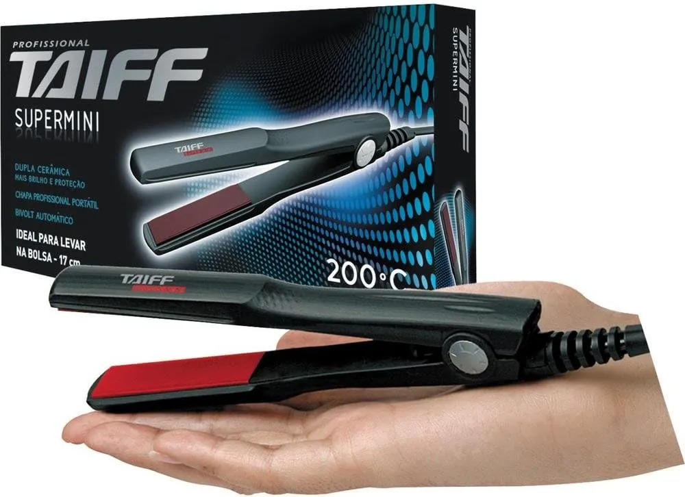 Prancha Taiff Super Mini 200°C Bivolt