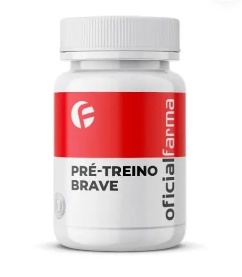 Pré-Treino Brave 60 Cápsulas By Gabi Dezan (Influenciadora)
