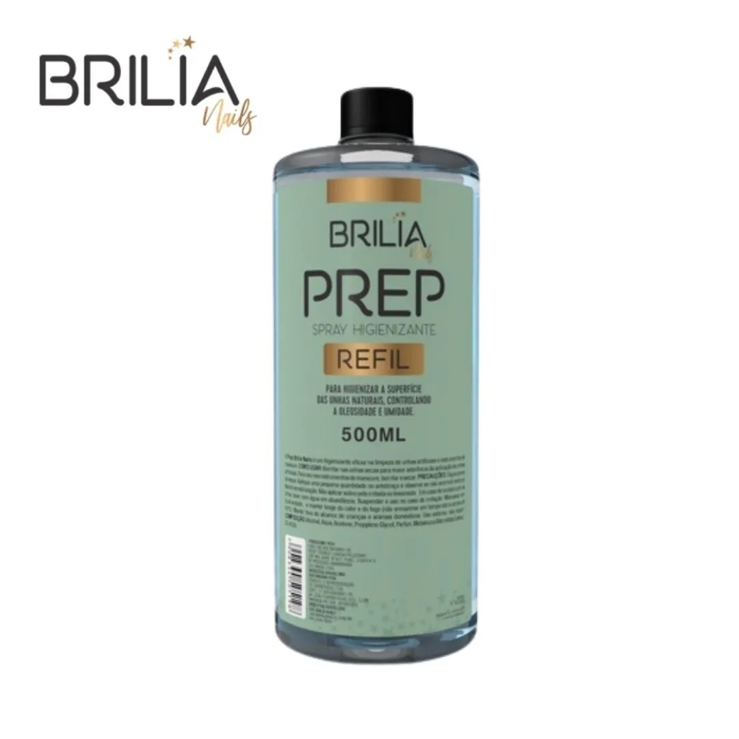 PREP PARFUM REFIL 500ML BRILIA NAILS