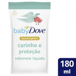 Refil Sabonete Líquido Infantil Dove Baby Carinho e Proteção 180ml