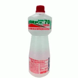 Álcool Líquido 70% Flops 1 Litro